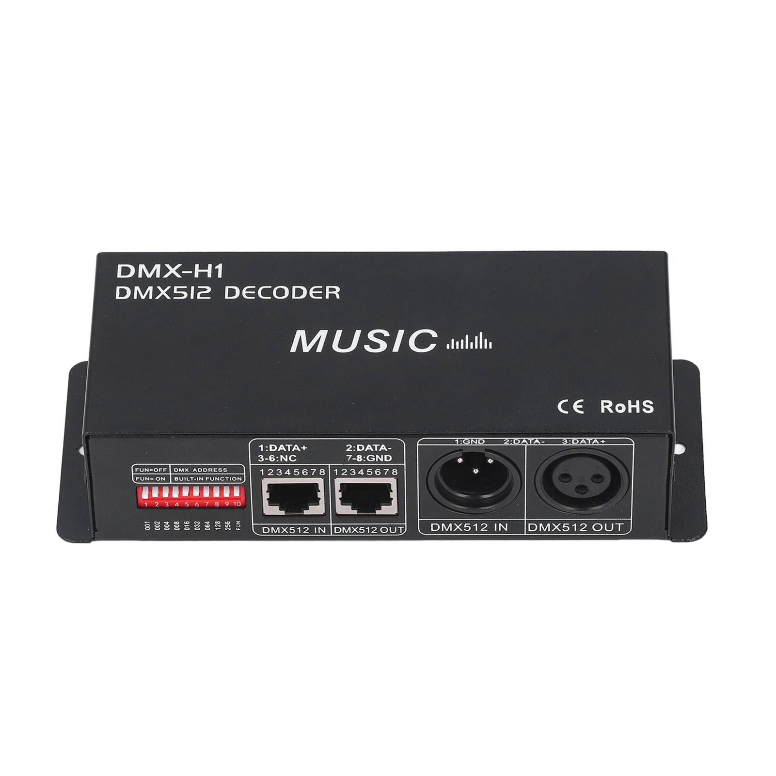 4 Channel DMX 512 Decorder Adjustable RGB Dimming LED Decorder Controller for Bars Hotels Sober Bars8A V1294-YM0523-3114220004912