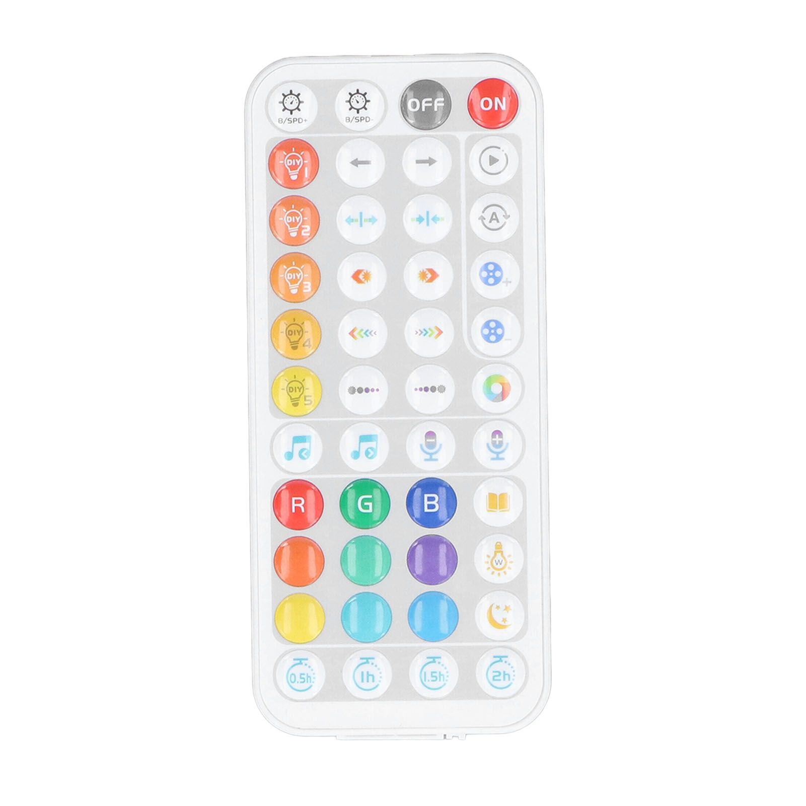 LED Controller with 44 Keys Remote Control Bluetooth Wireless Music Controller Strip Light Controller V1294-YM0523-3114220005411