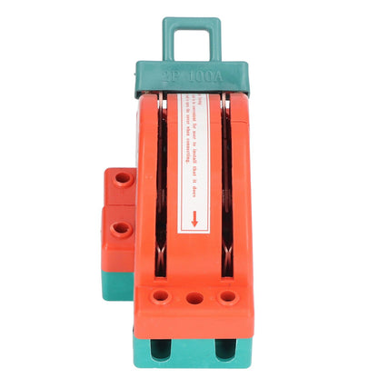 100A 2 Pole Double Throw Knife Switch Electrical Disconnect Knife Switch for Home Appliances V1294-YM0523-3114220005711