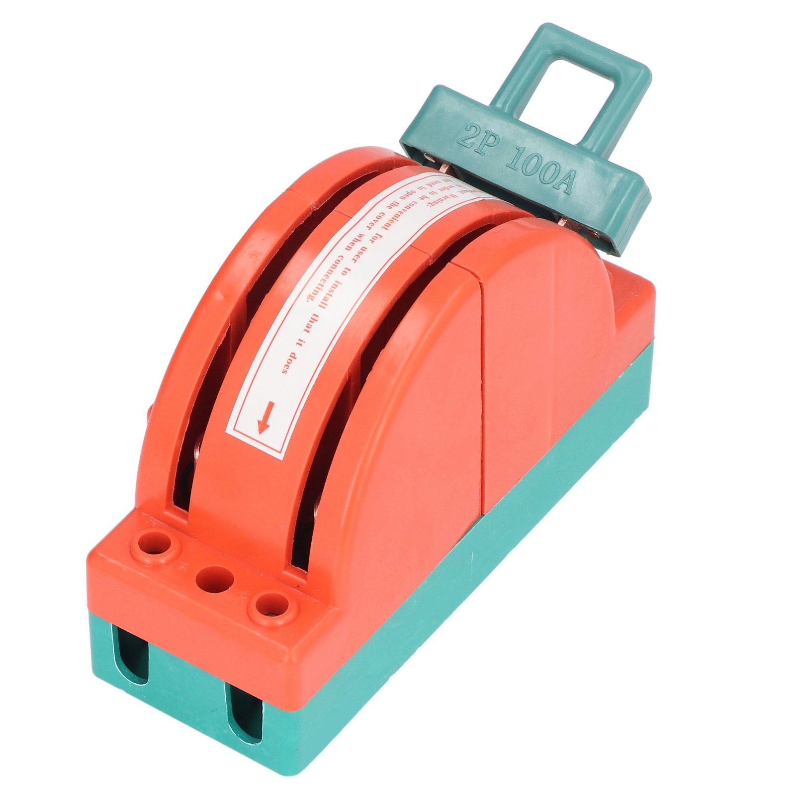 100A 2 Pole Double Throw Knife Switch Electrical Disconnect Knife Switch for Home Appliances V1294-YM0523-3114220005711
