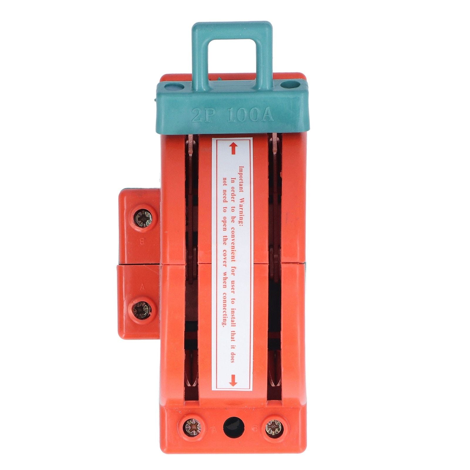 100A 2 Pole Double Throw Knife Switch Electrical Disconnect Knife Switch for Home Appliances V1294-YM0523-3114220005711