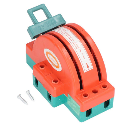 100A 2 Pole Double Throw Knife Switch Electrical Disconnect Knife Switch for Home Appliances V1294-YM0523-3114220005711