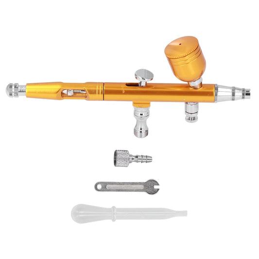 Airbrush Portable Small G1/8 DIY Paint Spray Gun Brass Airbrush For Makeup Nail Art Tattoo Costume CraftsGold V1294-YM0523-3114220005812
