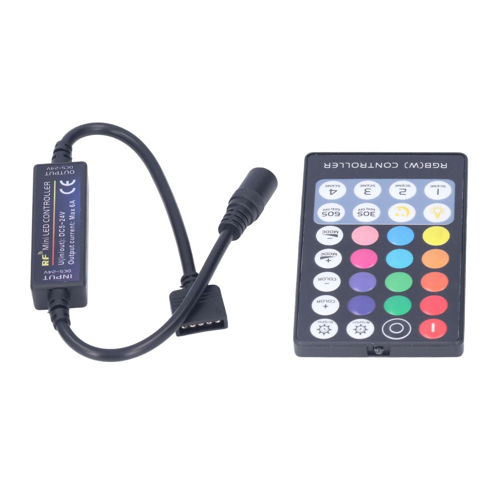 LED Controller RF Mini RGBW LED USB Lamp Strip Full Touch Remote Transmission Ultra Thin Controller V1294-YM0523-3114220005911
