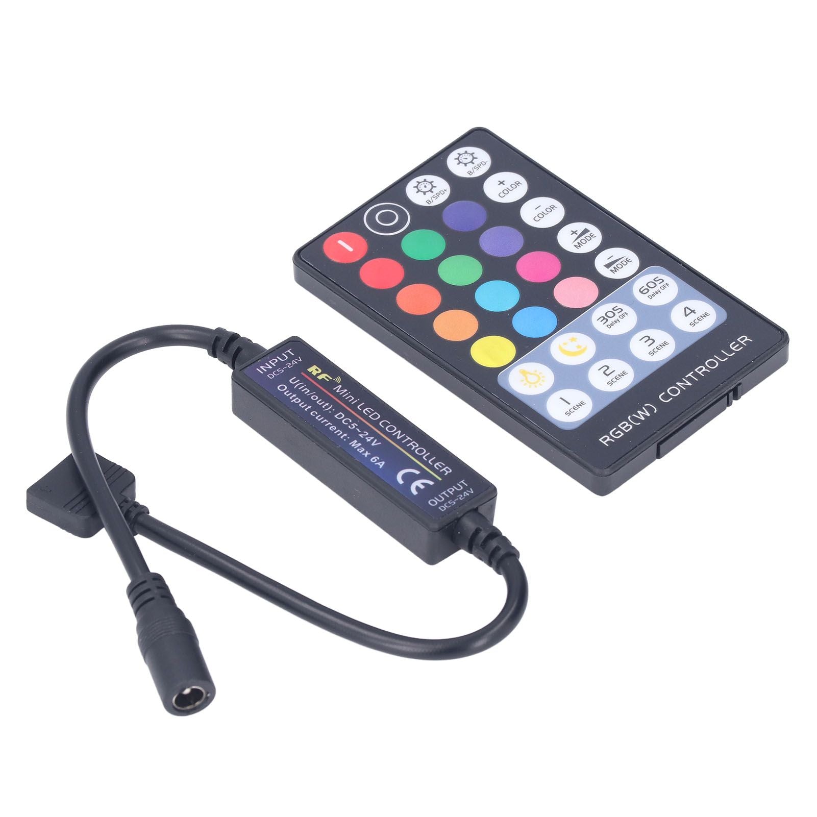 LED Controller RF Mini RGBW LED USB Lamp Strip Full Touch Remote Transmission Ultra Thin Controller V1294-YM0523-3114220005911