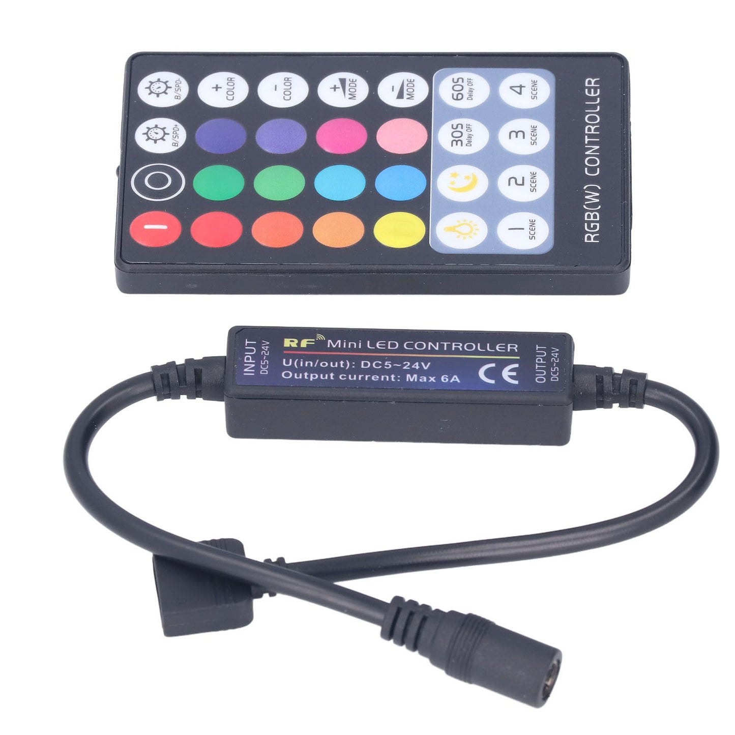 LED Controller RF Mini RGBW LED USB Lamp Strip Full Touch Remote Transmission Ultra Thin Controller V1294-YM0523-3114220005911