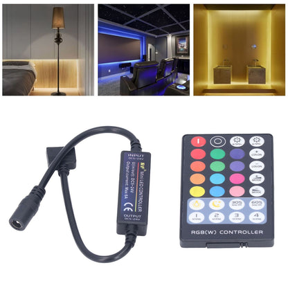 LED Controller RF Mini RGBW LED USB Lamp Strip Full Touch Remote Transmission Ultra Thin Controller V1294-YM0523-3114220005911