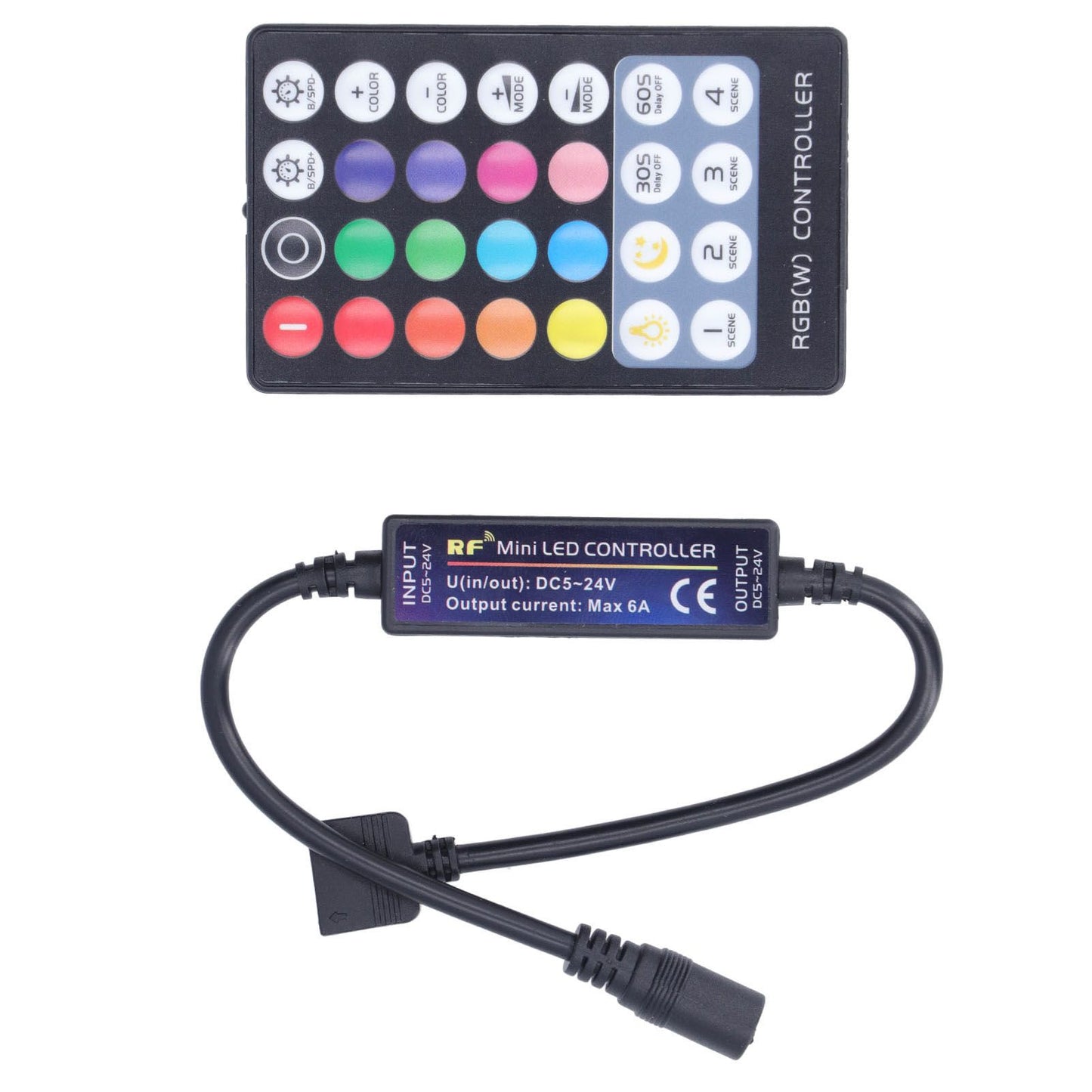 LED Controller RF Mini RGBW LED USB Lamp Strip Full Touch Remote Transmission Ultra Thin Controller V1294-YM0523-3114220005911