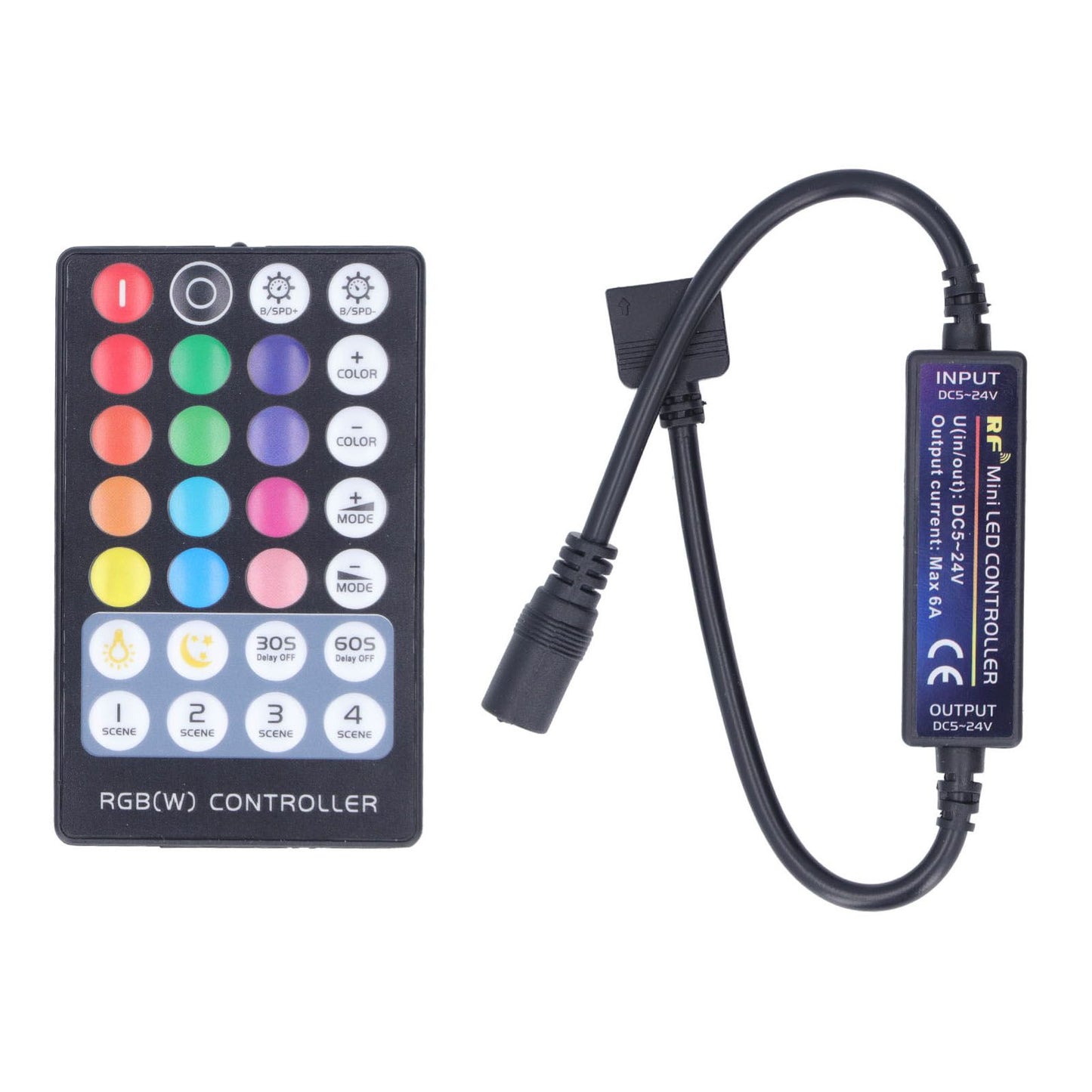 LED Controller RF Mini RGBW LED USB Lamp Strip Full Touch Remote Transmission Ultra Thin Controller V1294-YM0523-3114220005911