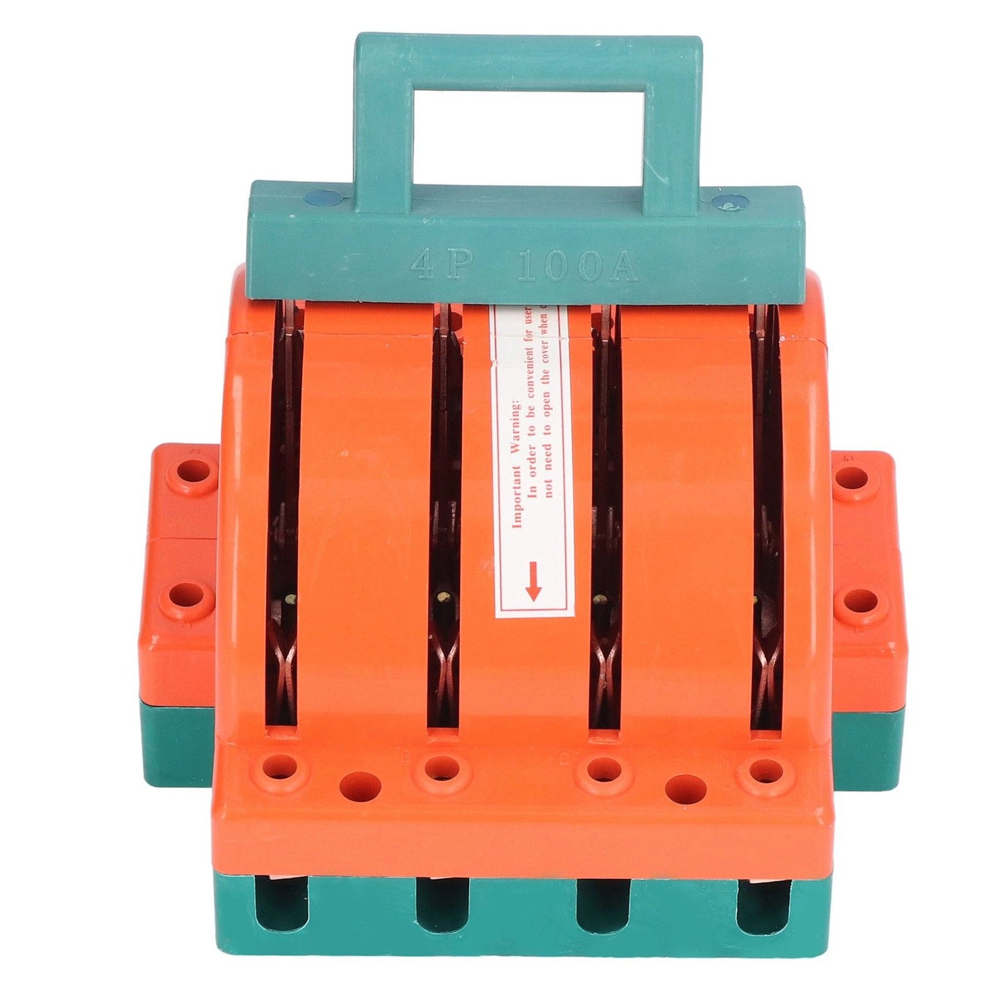 100A 4 Pole Double Throw Knife Switch Electrical Disconnect Knife Switch for Home Appliances V1294-YM0523-3114220006211