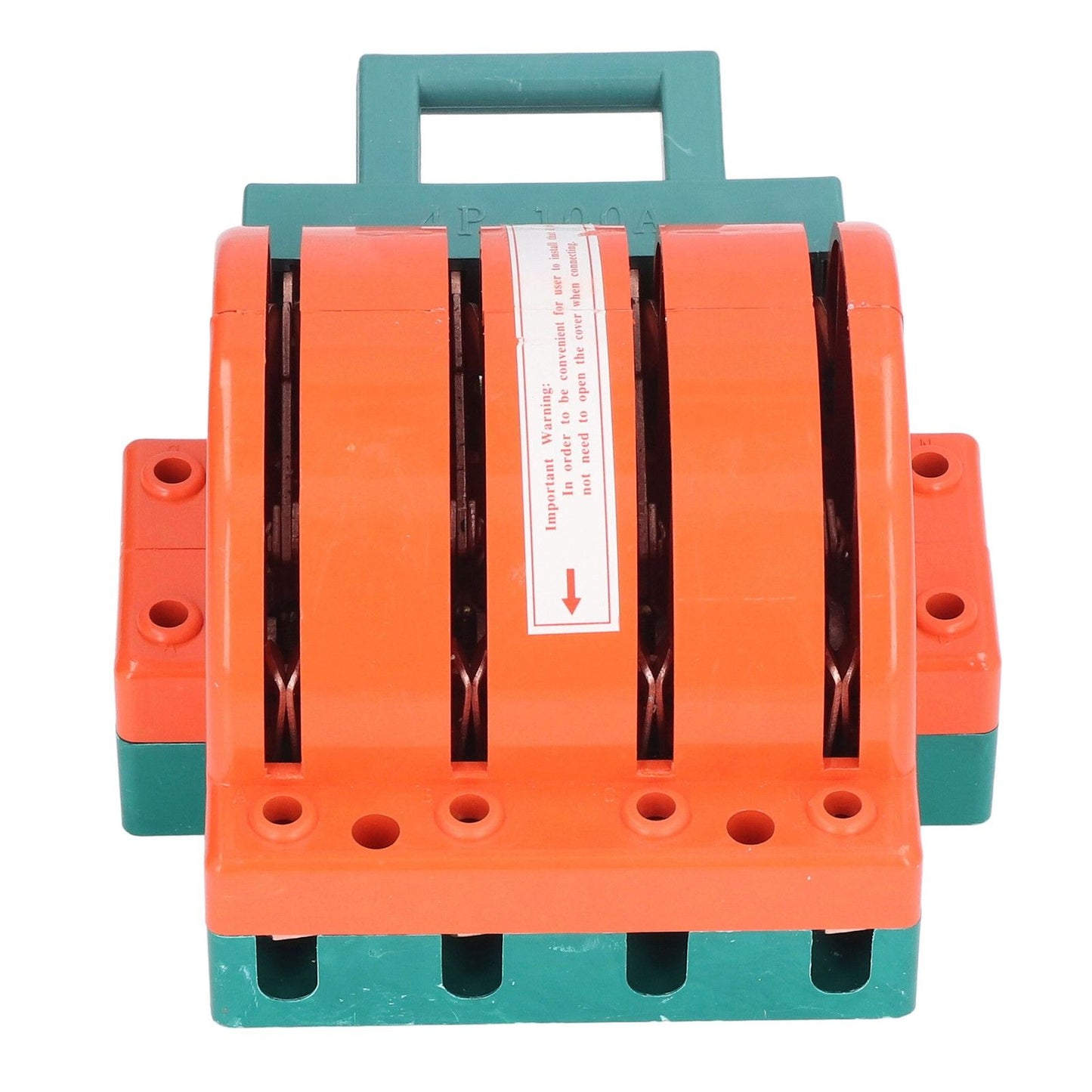 100A 4 Pole Double Throw Knife Switch Electrical Disconnect Knife Switch for Home Appliances V1294-YM0523-3114220006211