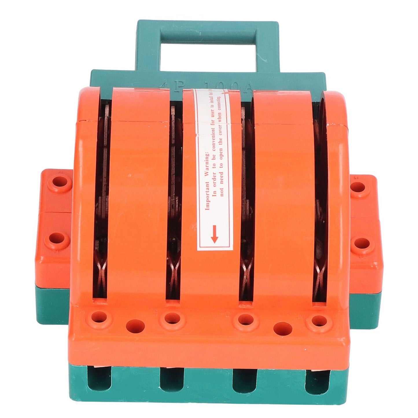 100A 4 Pole Double Throw Knife Switch Electrical Disconnect Knife Switch for Home Appliances V1294-YM0523-3114220006211