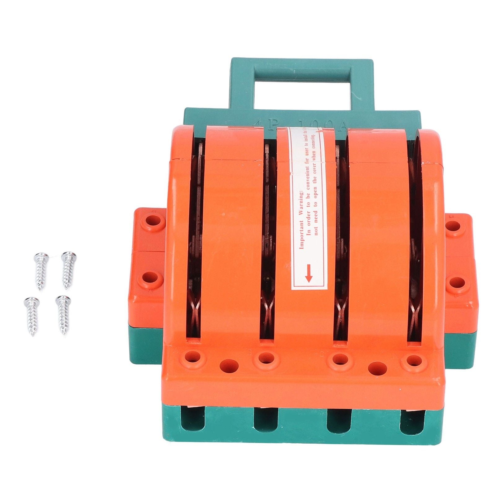 100A 4 Pole Double Throw Knife Switch Electrical Disconnect Knife Switch for Home Appliances V1294-YM0523-3114220006211