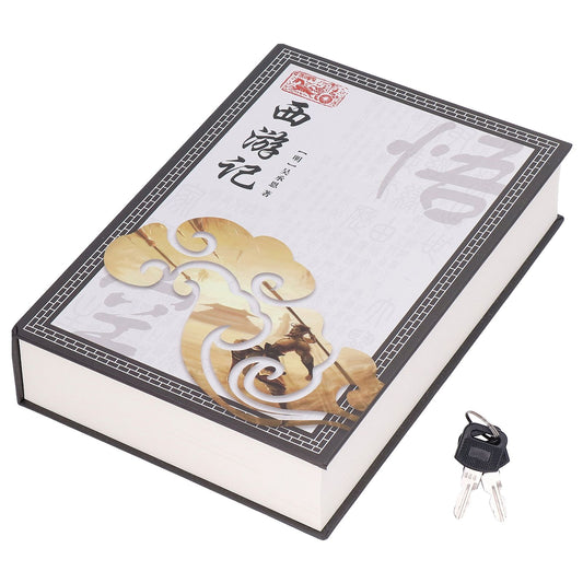 Diversion Book Safe Metal Lifelike Book Money Coin Box with Key Lock for Jewelry Cash Credit CardsJourney to V1294-YM0523-3114220006513