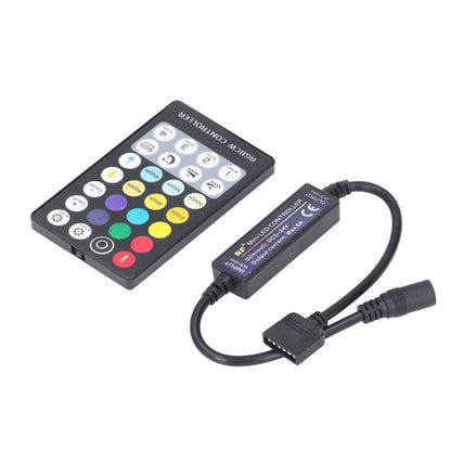 LED Controller Wireless RF 5 in 1 Mini Full Touch LED Light Bar 28 Keys RGB CCT Controller V1294-YM0523-3114220006711