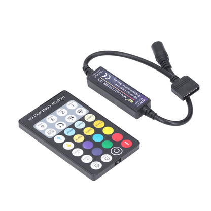 LED Controller Wireless RF 5 in 1 Mini Full Touch LED Light Bar 28 Keys RGB CCT Controller V1294-YM0523-3114220006711