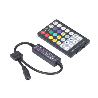 LED Controller Wireless RF 5 in 1 Mini Full Touch LED Light Bar 28 Keys RGB CCT Controller V1294-YM0523-3114220006711