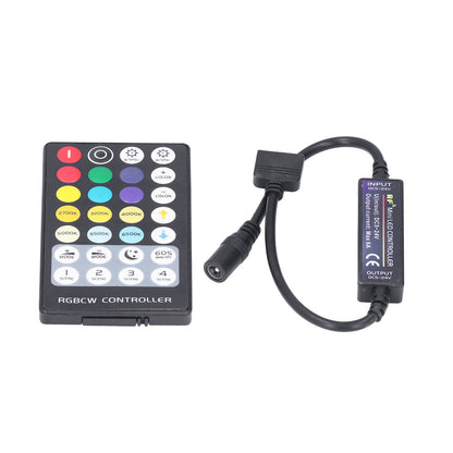 LED Controller Wireless RF 5 in 1 Mini Full Touch LED Light Bar 28 Keys RGB CCT Controller V1294-YM0523-3114220006711