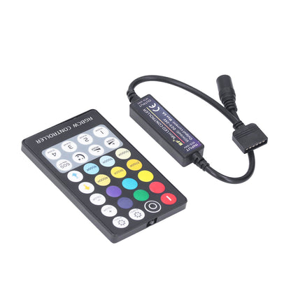 LED Controller Wireless RF 5 in 1 Mini Full Touch LED Light Bar 28 Keys RGB CCT Controller V1294-YM0523-3114220006711