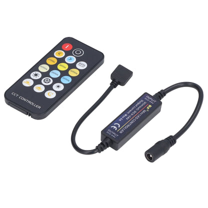 Mini RF Dimmer Controll LED Color Temperature Controller 17 Keys Strip Light Controller V1294-YM0523-3114220007111