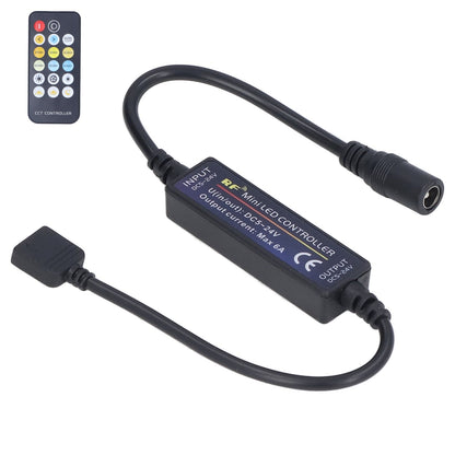 Mini RF Dimmer Controll LED Color Temperature Controller 17 Keys Strip Light Controller V1294-YM0523-3114220007111