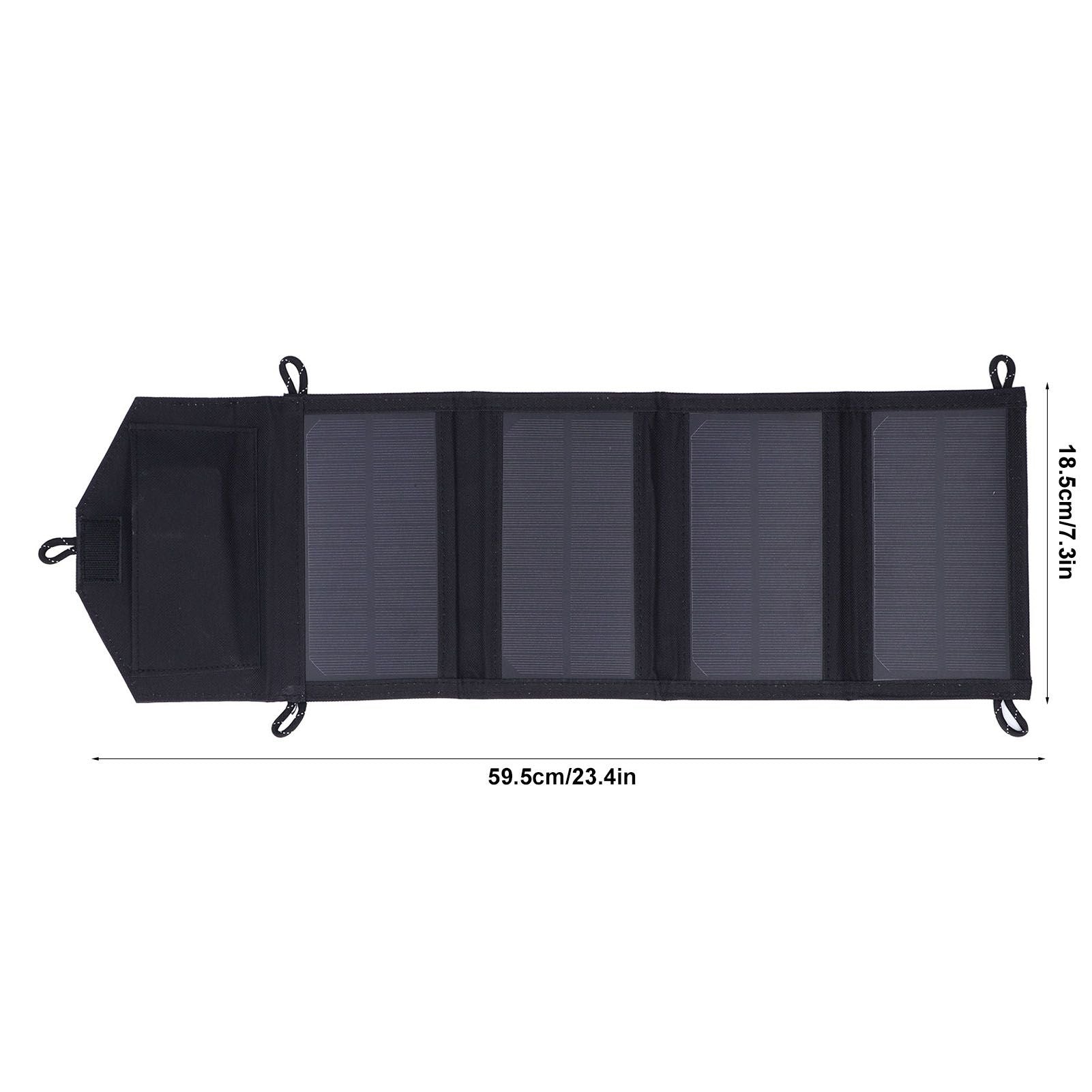 Solar Panel Charger 10W High Conversion Efficiency Foldable Solar Charger for Automobiles Motorcycles V1294-YM0523-3114220007211
