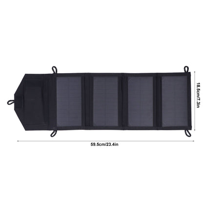 Solar Panel Charger 10W High Conversion Efficiency Foldable Solar Charger for Automobiles Motorcycles V1294-YM0523-3114220007211