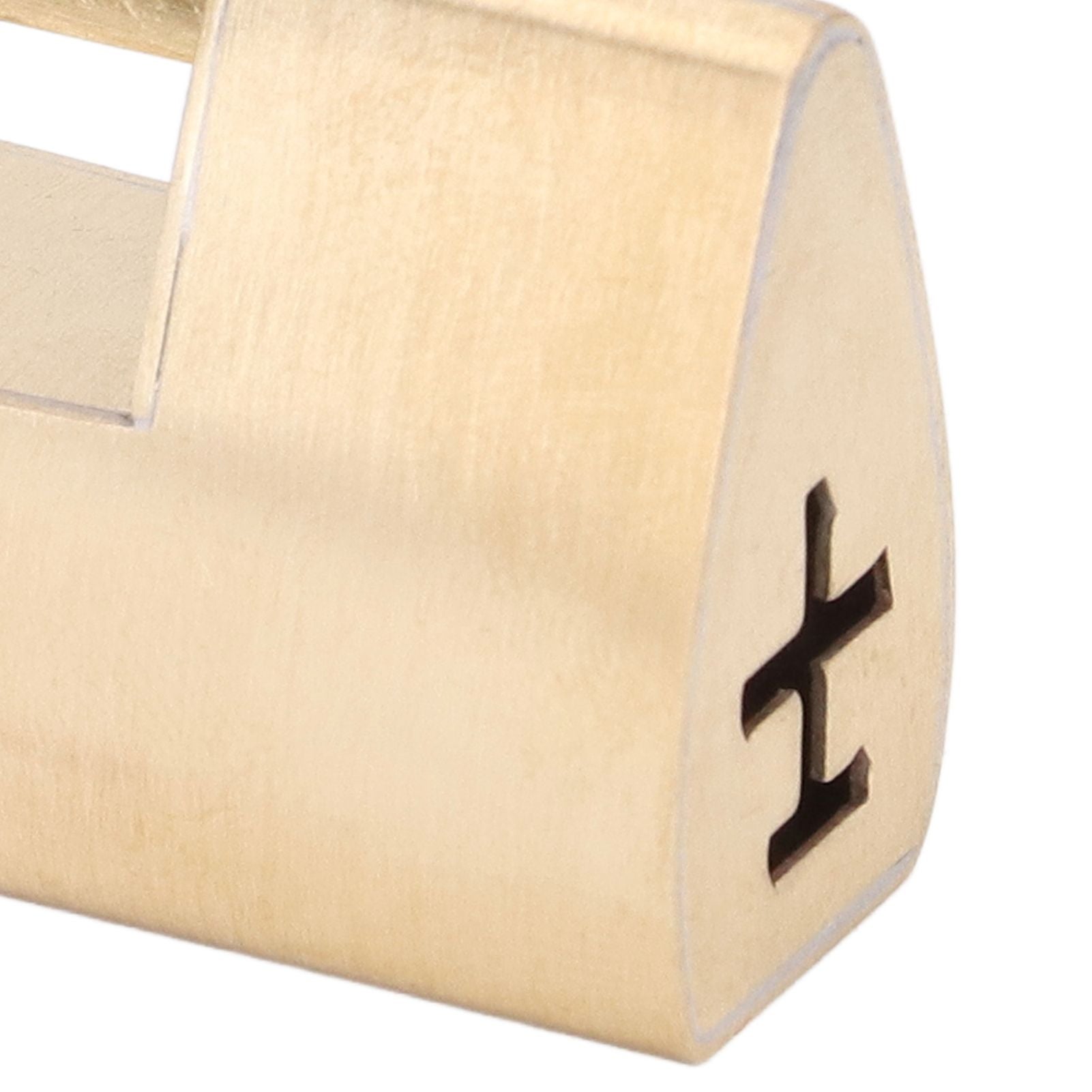 Brass Antique Padlock 8cm Spacing Delicate Chinese Old Style Jewelry Box Padlock with Key V1294-YM0523-3114220007811