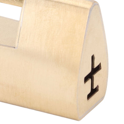 Brass Antique Padlock 8cm Spacing Delicate Chinese Old Style Jewelry Box Padlock with Key V1294-YM0523-3114220007811