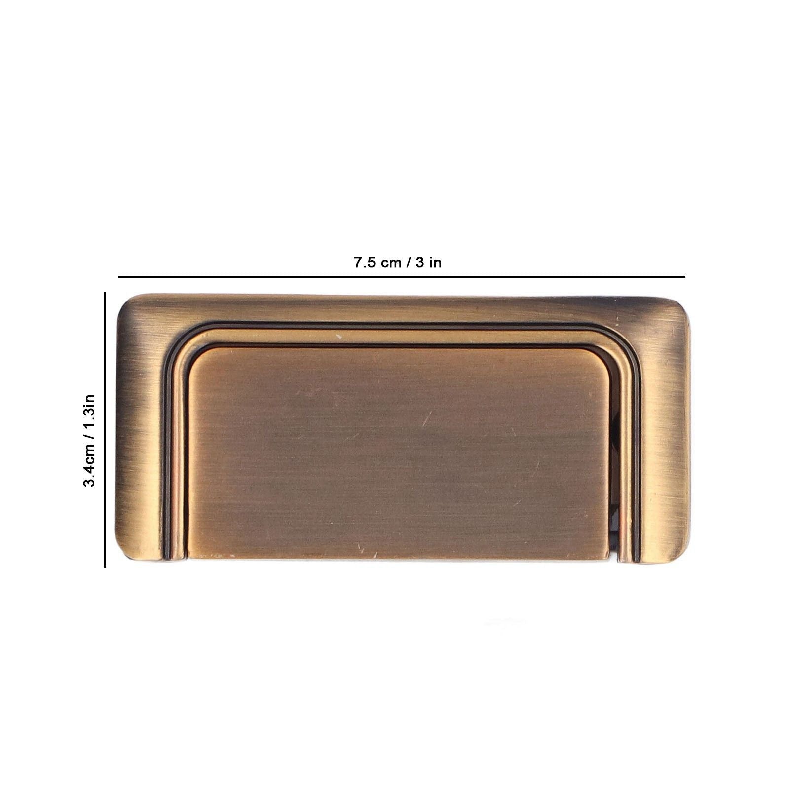 Recessed Door Handle Simple Matte Retro Free Punch Drawer Wardrobe Cabinet Door Concealed Handle V1294-YM0523-3114220008011
