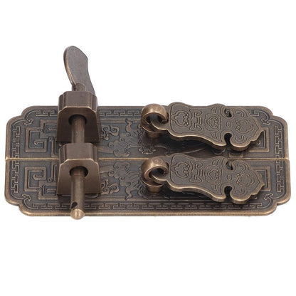Cabinet Faceplate Brass Material Bronze Auspicious Bat Pattern Retro Chinese Cabinet Handles for Wardrobes V1294-YM0523-3114220008111
