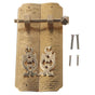 Cabinet Faceplate Retro Style Brass Material Landscape Character Pattern Decorative Cabinet Handles for V1294-YM0523-3114220008411