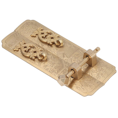 Cabinet Faceplate Retro Style Brass Material Landscape Character Pattern Decorative Cabinet Handles for V1294-YM0523-3114220008411