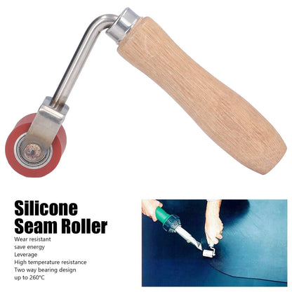 Silicone Hand Roller 20mm 75 degrees Bend Angle Temperature Resistance 260 degrees C Ergonomic Design Seam V1294-YM0523-3114220009411