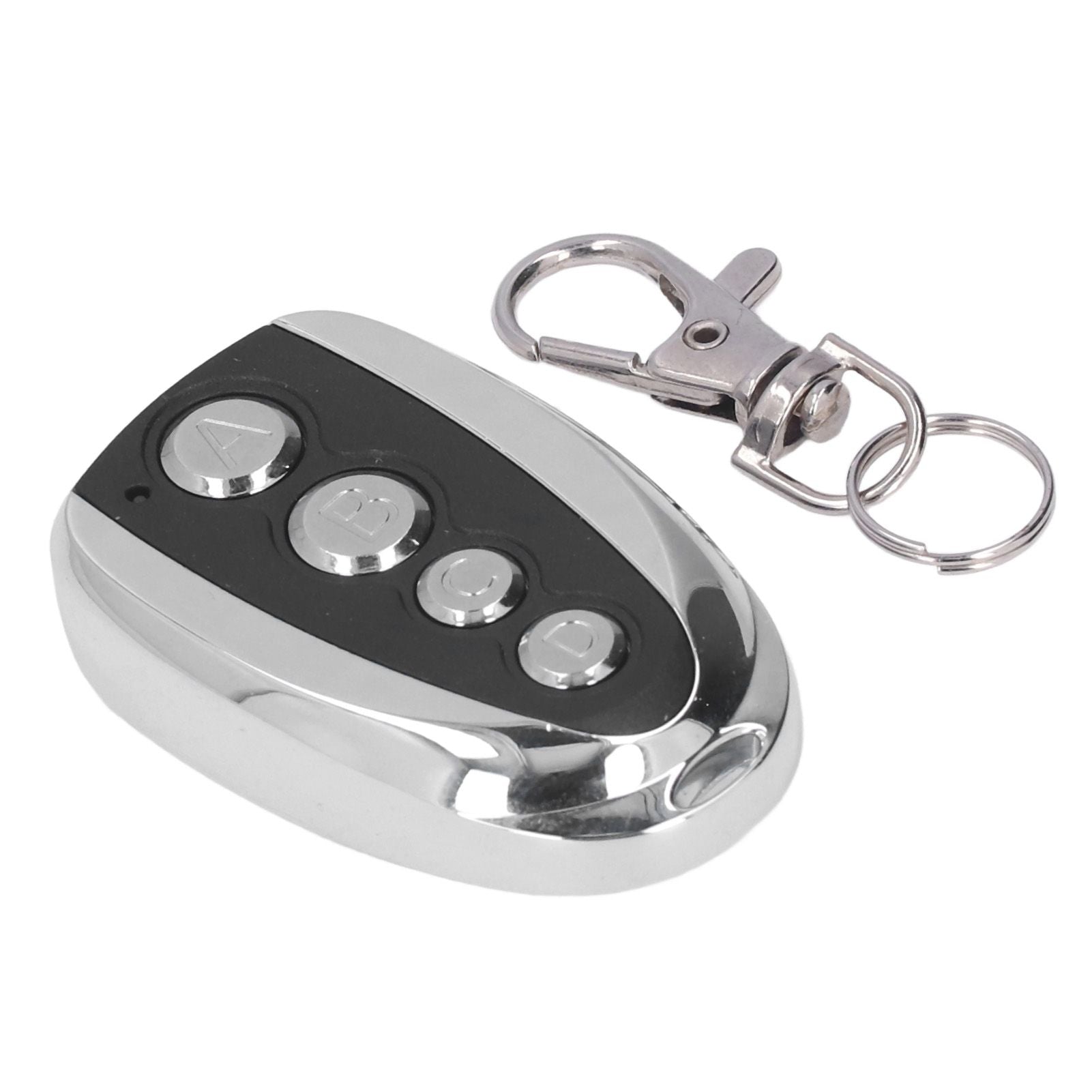 Garage Door Remote Control Opener 433MHz 4 Buttons Anti Theft with Key Chain for Curtain Doors Security System V1294-YM0523-3114220010211