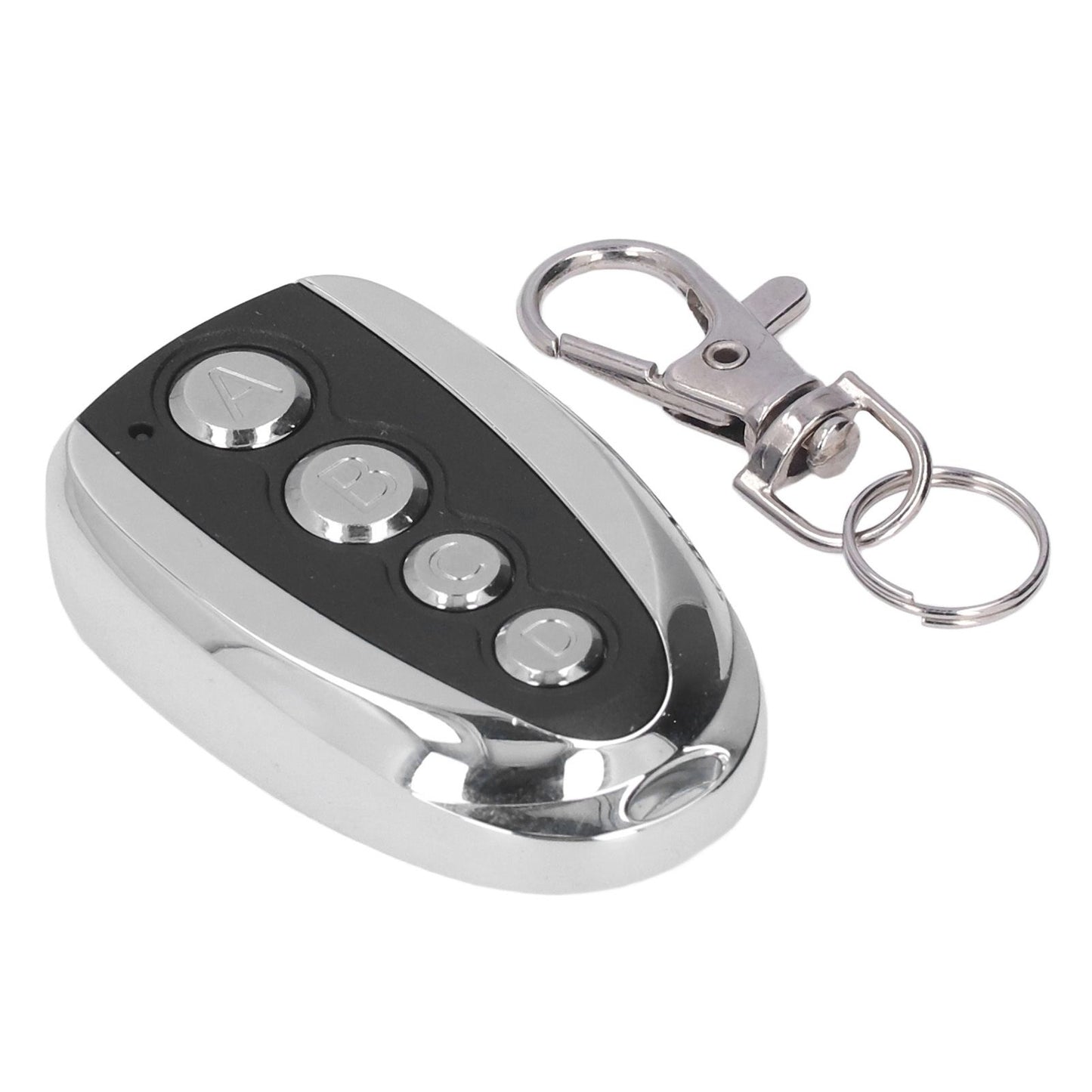 Garage Door Remote Control Opener 433MHz 4 Buttons Anti Theft with Key Chain for Curtain Doors Security System V1294-YM0523-3114220010211
