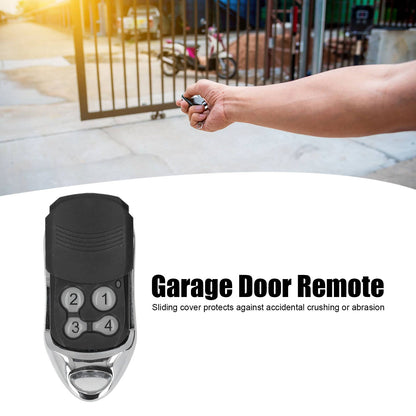 433MHz Garage Door Opener Remote Control Keychain 100m Wireless Transmission 27A 12V 30mAh Battery for V1294-YM0523-3114220010511