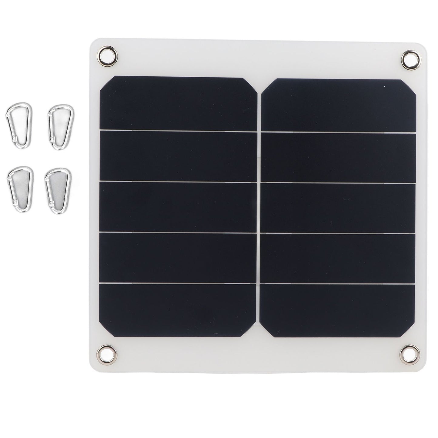 15W Solar Panels USB High Conversion Efficiency Light 5V Portable Solar Power Bank for Camping Hiking Biking V1294-YM0523-3114220010811