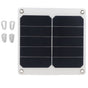 15W Solar Panels USB High Conversion Efficiency Light 5V Portable Solar Power Bank for Camping Hiking Biking V1294-YM0523-3114220010811