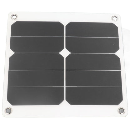 15W Solar Panels USB High Conversion Efficiency Light 5V Portable Solar Power Bank for Camping Hiking Biking V1294-YM0523-3114220010811
