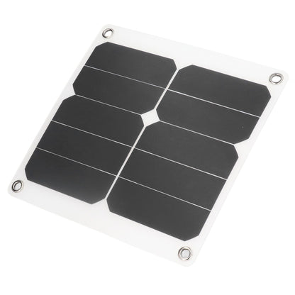 15W Solar Panels USB High Conversion Efficiency Light 5V Portable Solar Power Bank for Camping Hiking Biking V1294-YM0523-3114220010811