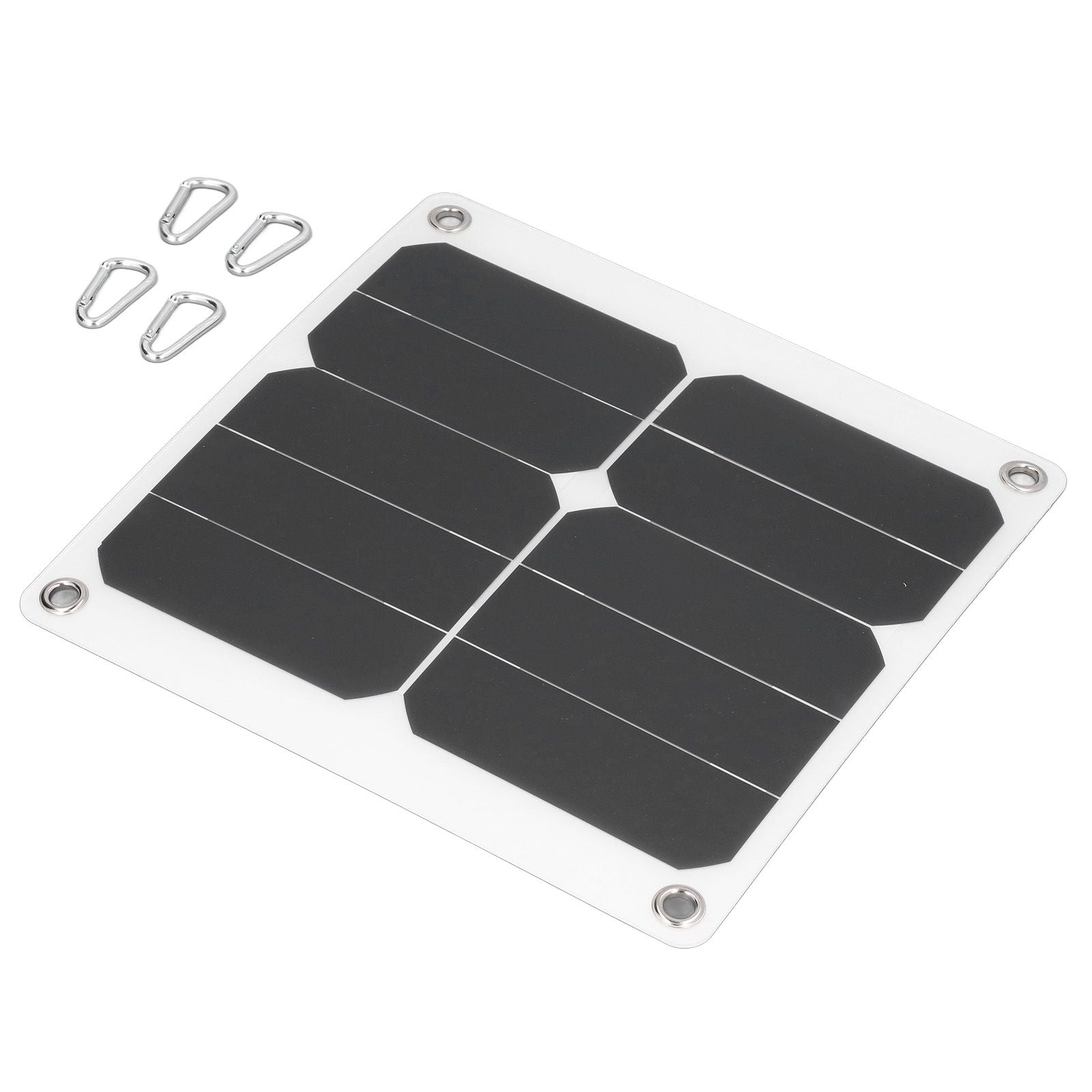 15W Solar Panels USB High Conversion Efficiency Light 5V Portable Solar Power Bank for Camping Hiking Biking V1294-YM0523-3114220010811