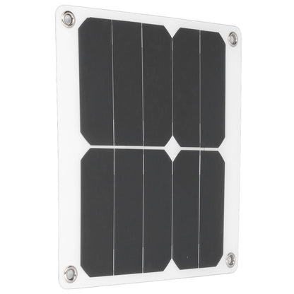 15W Solar Panels USB High Conversion Efficiency Light 5V Portable Solar Power Bank for Camping Hiking Biking V1294-YM0523-3114220010811