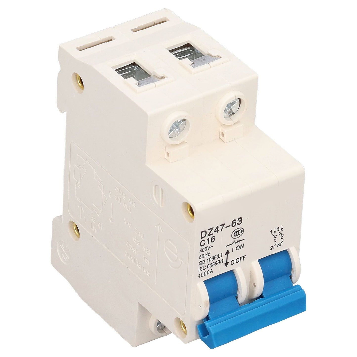 2P Miniature Circuit Breaker Multiple Protection Functions High Safety 16A 220V Circuit Leakage Breaker for V1294-YM0523-3114220011311