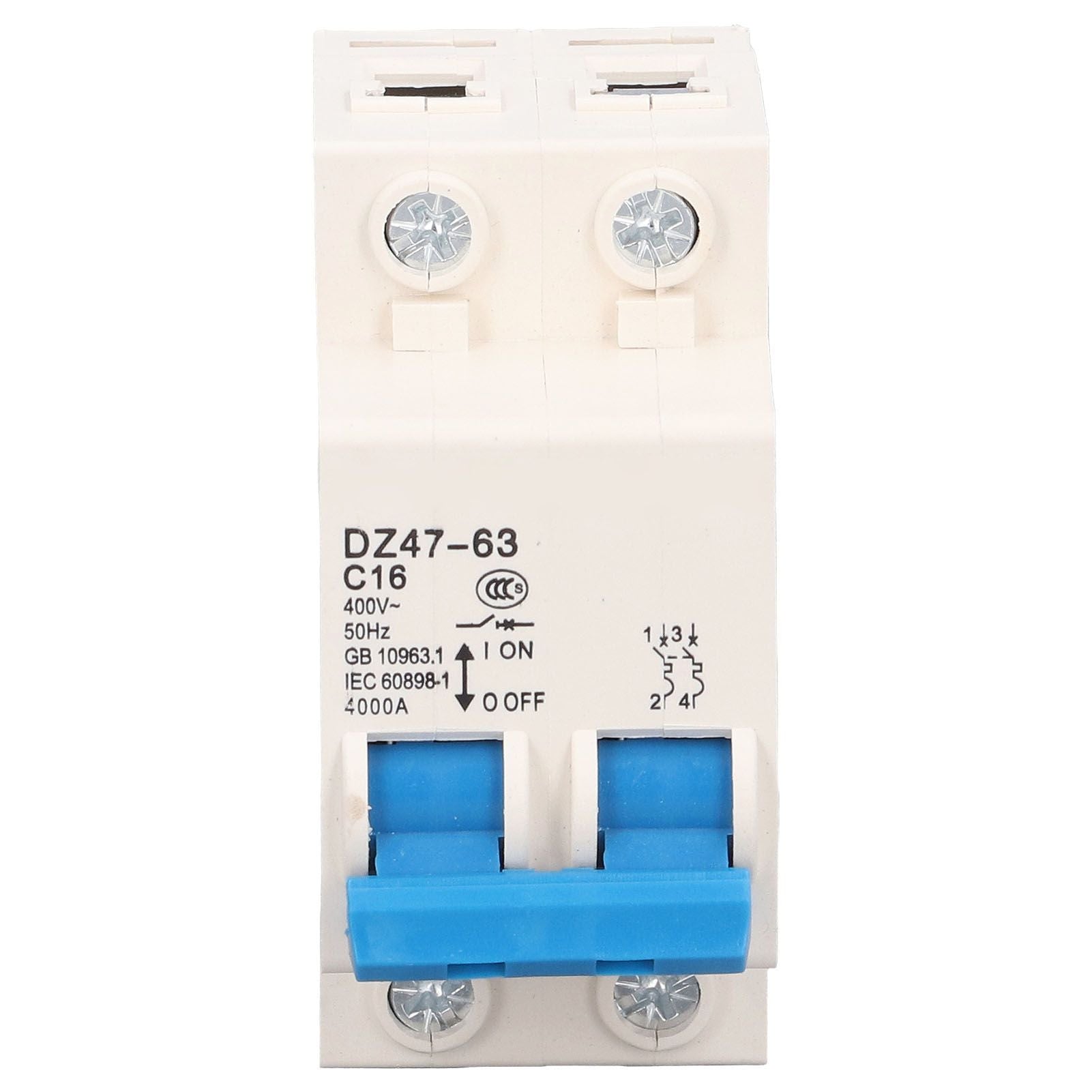 2P Miniature Circuit Breaker Multiple Protection Functions High Safety 16A 220V Circuit Leakage Breaker for V1294-YM0523-3114220011311
