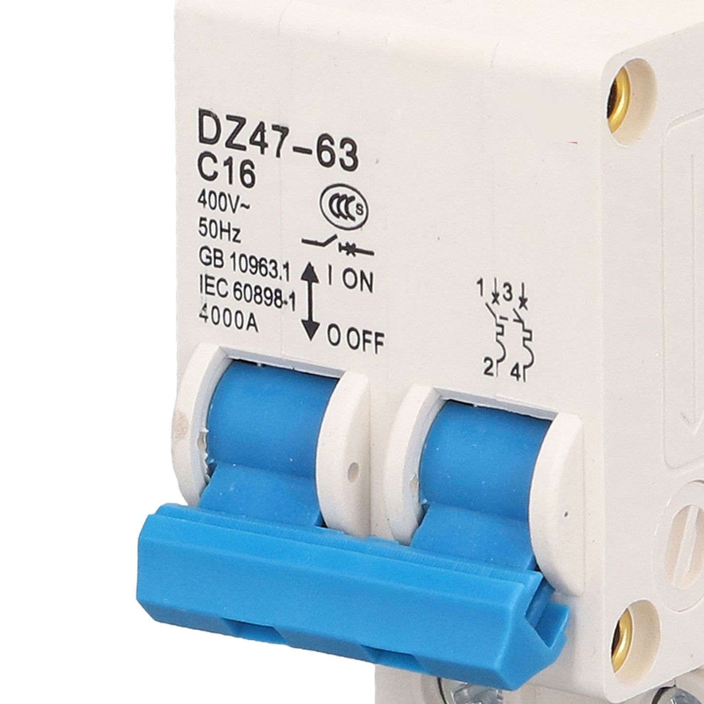 2P Miniature Circuit Breaker Multiple Protection Functions High Safety 16A 220V Circuit Leakage Breaker for V1294-YM0523-3114220011311
