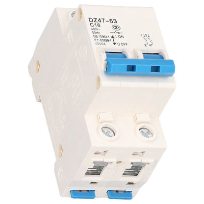 2P Miniature Circuit Breaker Multiple Protection Functions High Safety 16A 220V Circuit Leakage Breaker for V1294-YM0523-3114220011311