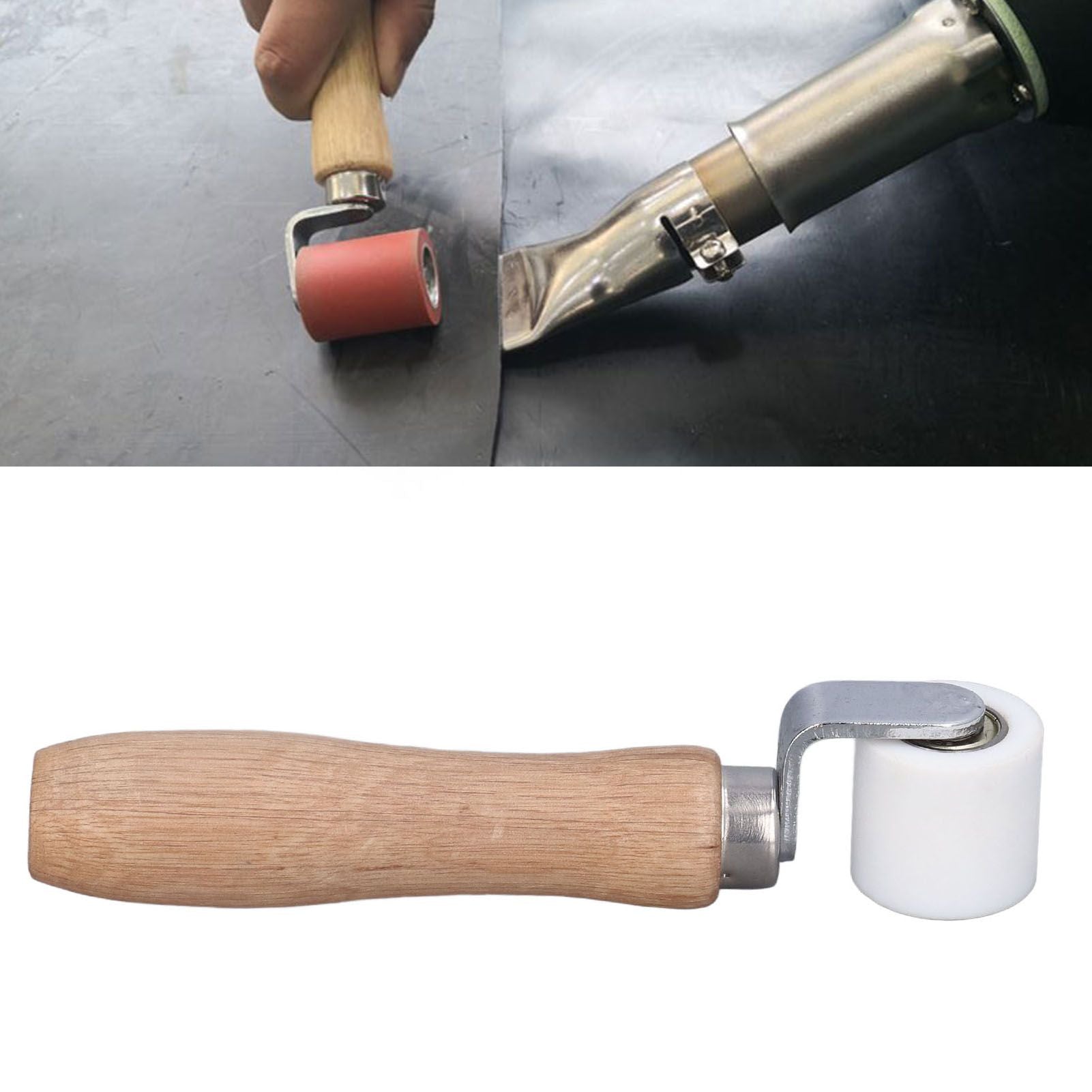 Seam Roller Heat Resistant 2 Way Bearing 28mm / 1.1in Width Handheld Pressure Roller V1294-YM0523-3114220011511