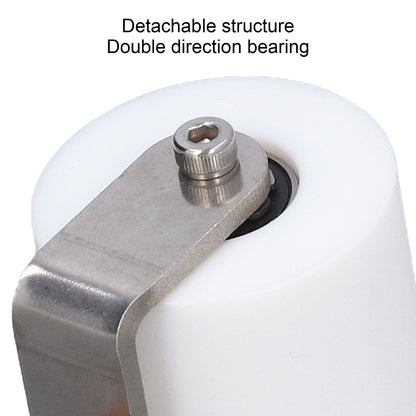 Silicone Seam Roller Approx 2.8in Detachable Structure Double Direction Bearing Waterproof Durable Seam Roller V1294-YM0523-3114220011911