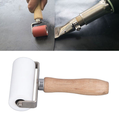 90mm/3.5in Silicone Roller Smoothing Seam Roller Tool for High Temperature Welding V1294-YM0523-3114220012011